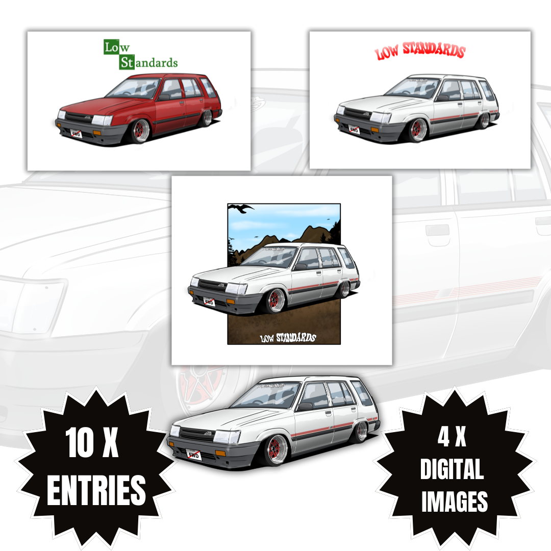 $20 DIGITAL PACK- 10 X ENTRIES
