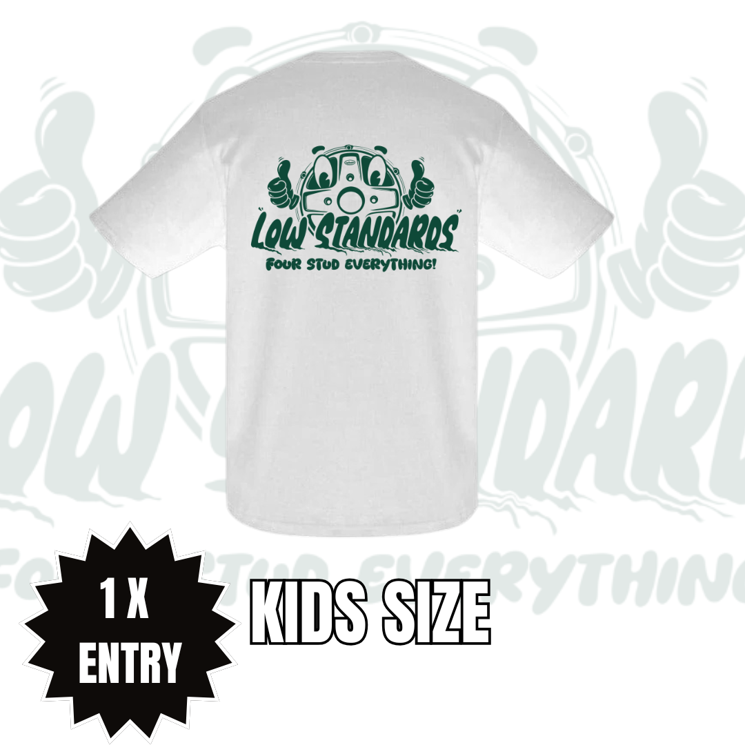 KIDS - LOW STANDARDS - GREEN - T-SHIRT