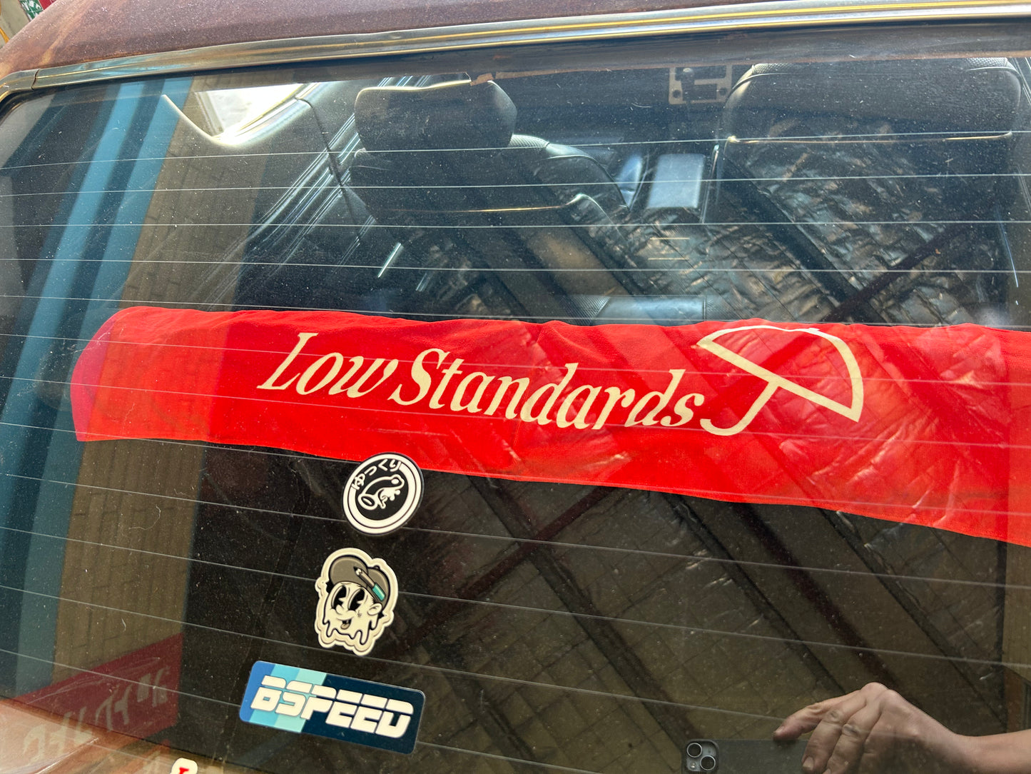 LOW STANDARDS - BACK SEAT TOPPER