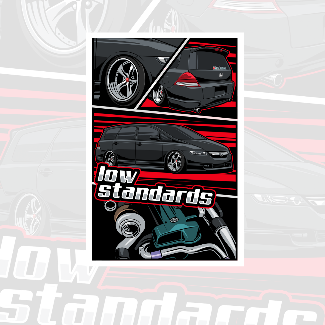 ODYSSEY MANGA - STICKER