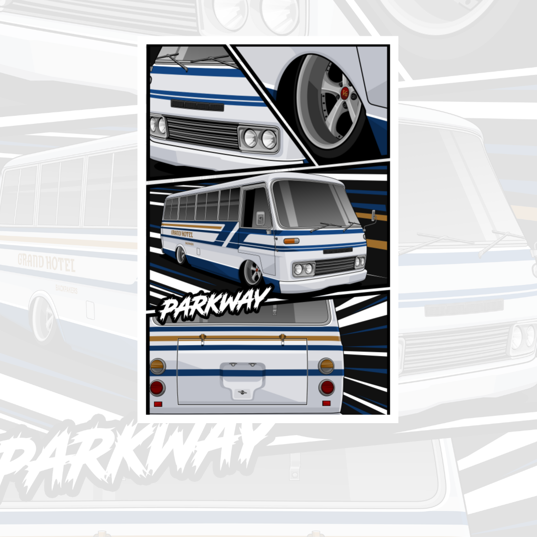 PARKWAY MANGA - STICKER