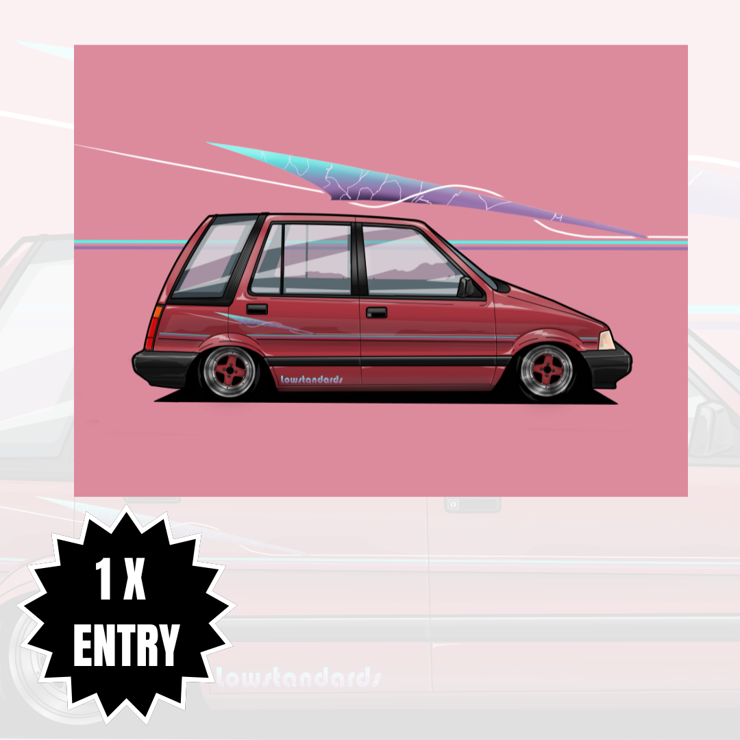 HONDA CIVIC SHUTTLE - POSTER