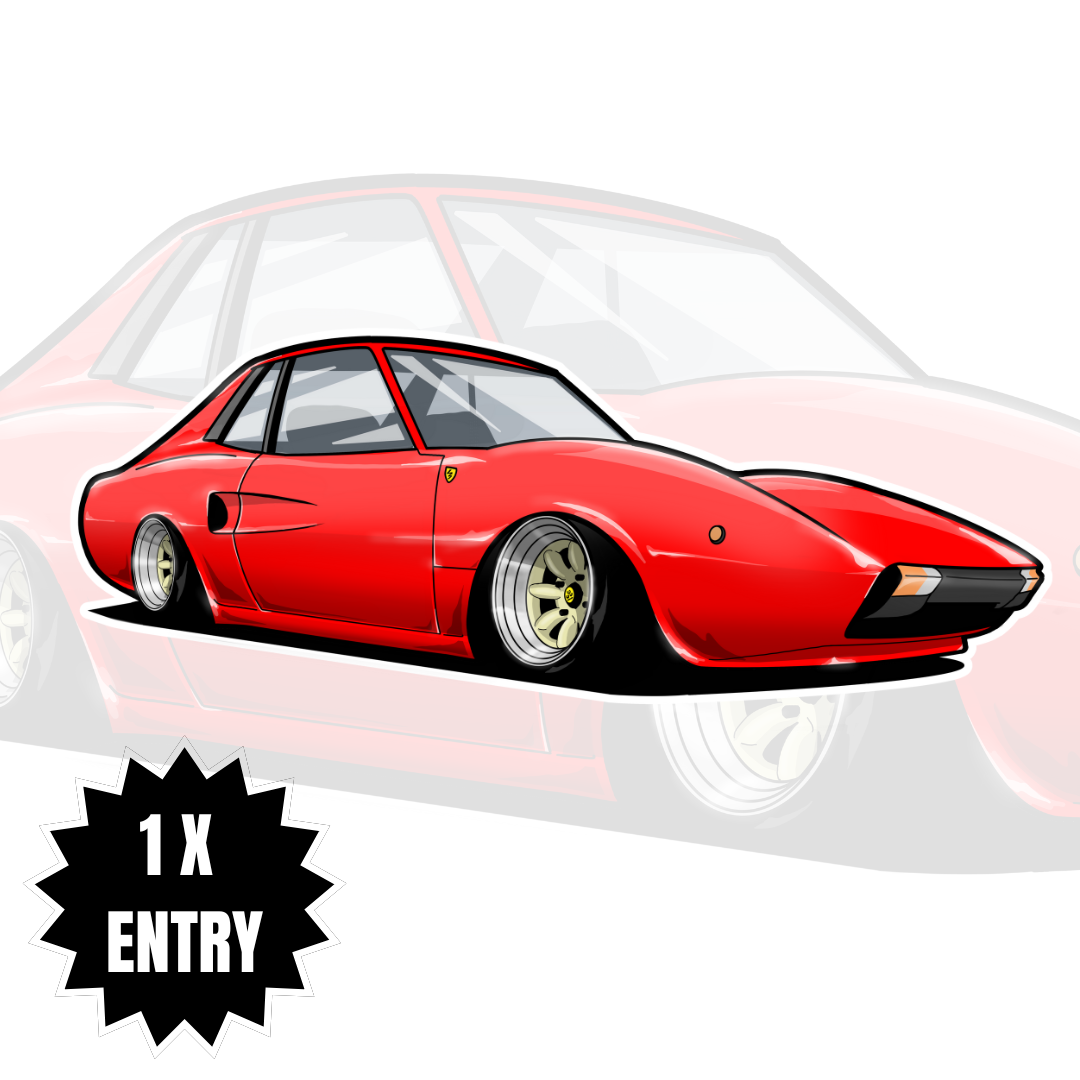 FERRARI - STICKER