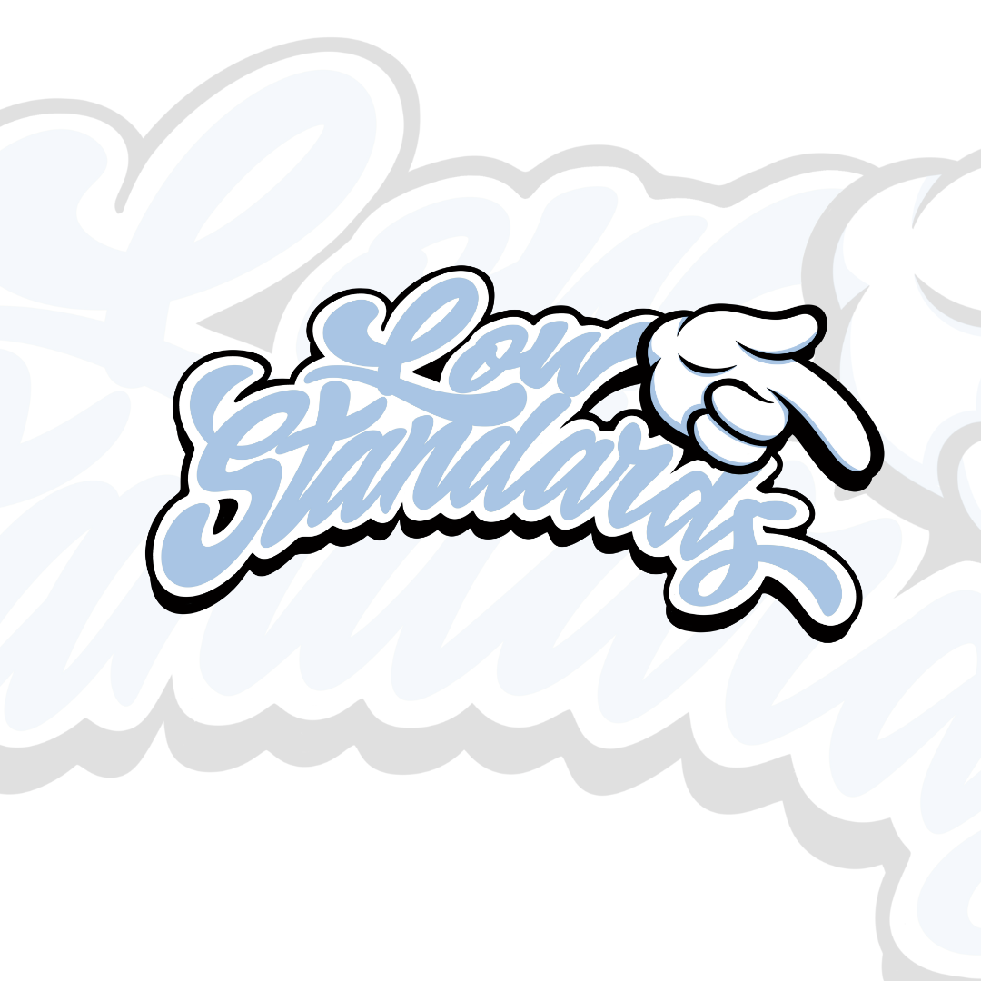 LOW STANDARDS - HAND - STICKER