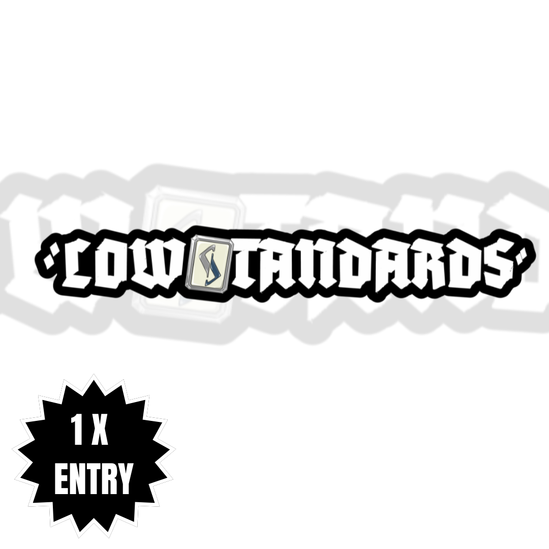 LOW STANDARDS - SKYLINE - WHITE