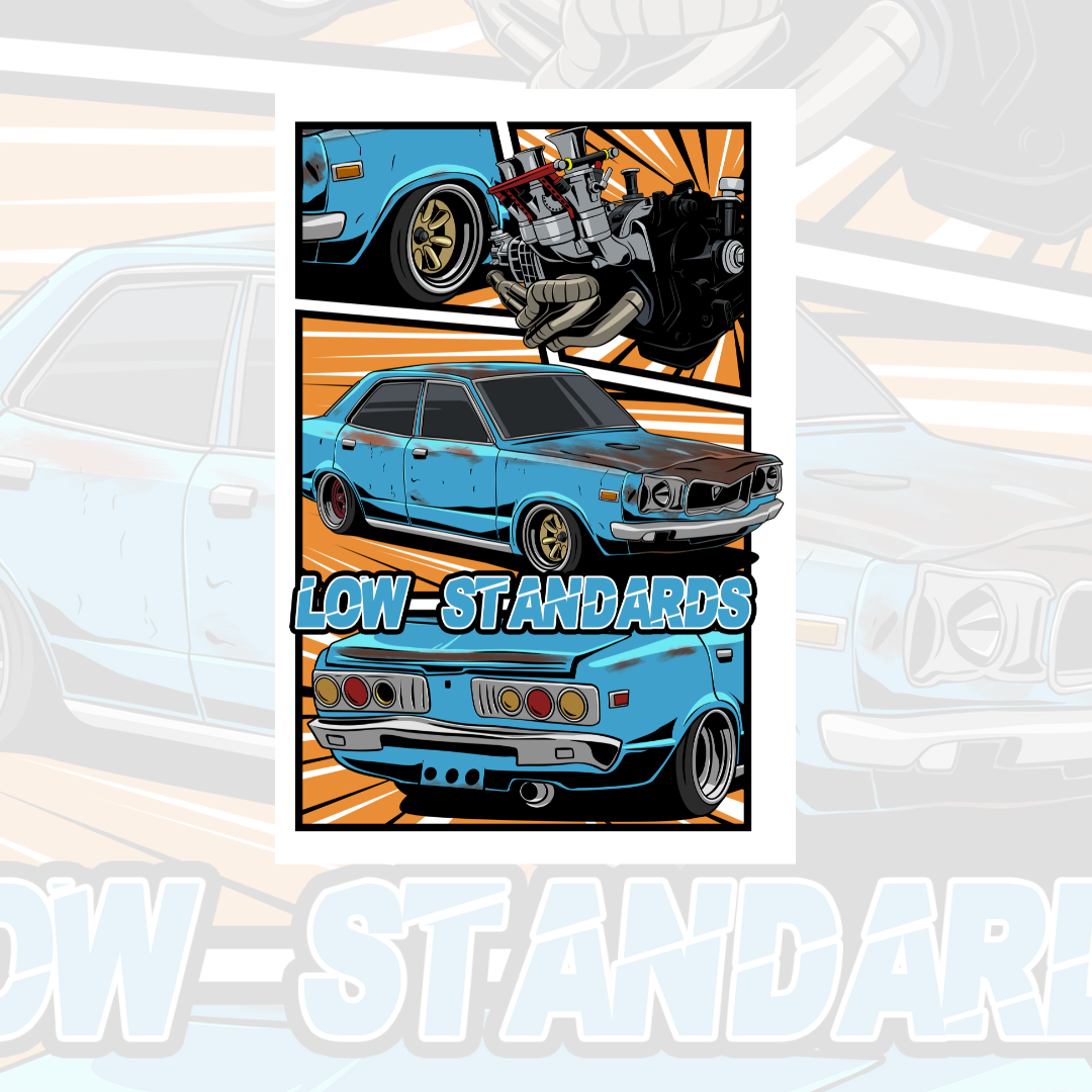 RX3 MANGA - STICKER