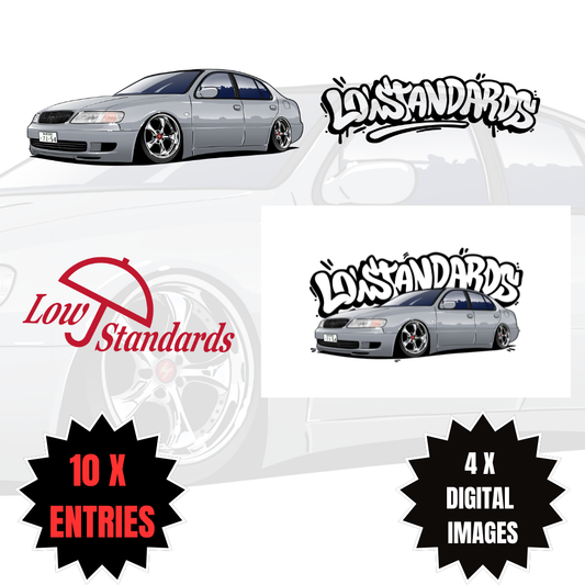 $20 DIGITAL PACK- 10 X ENTRIES