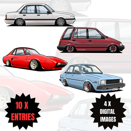 $20 DIGITAL PACK- 10 X ENTRIES