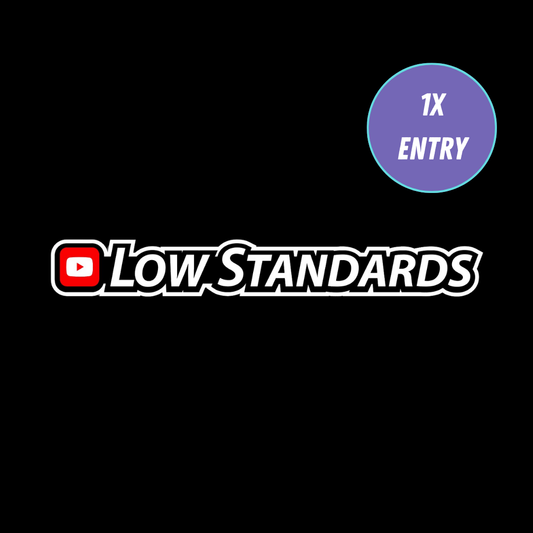 LOW STANDARDS - SMALL - STICKER