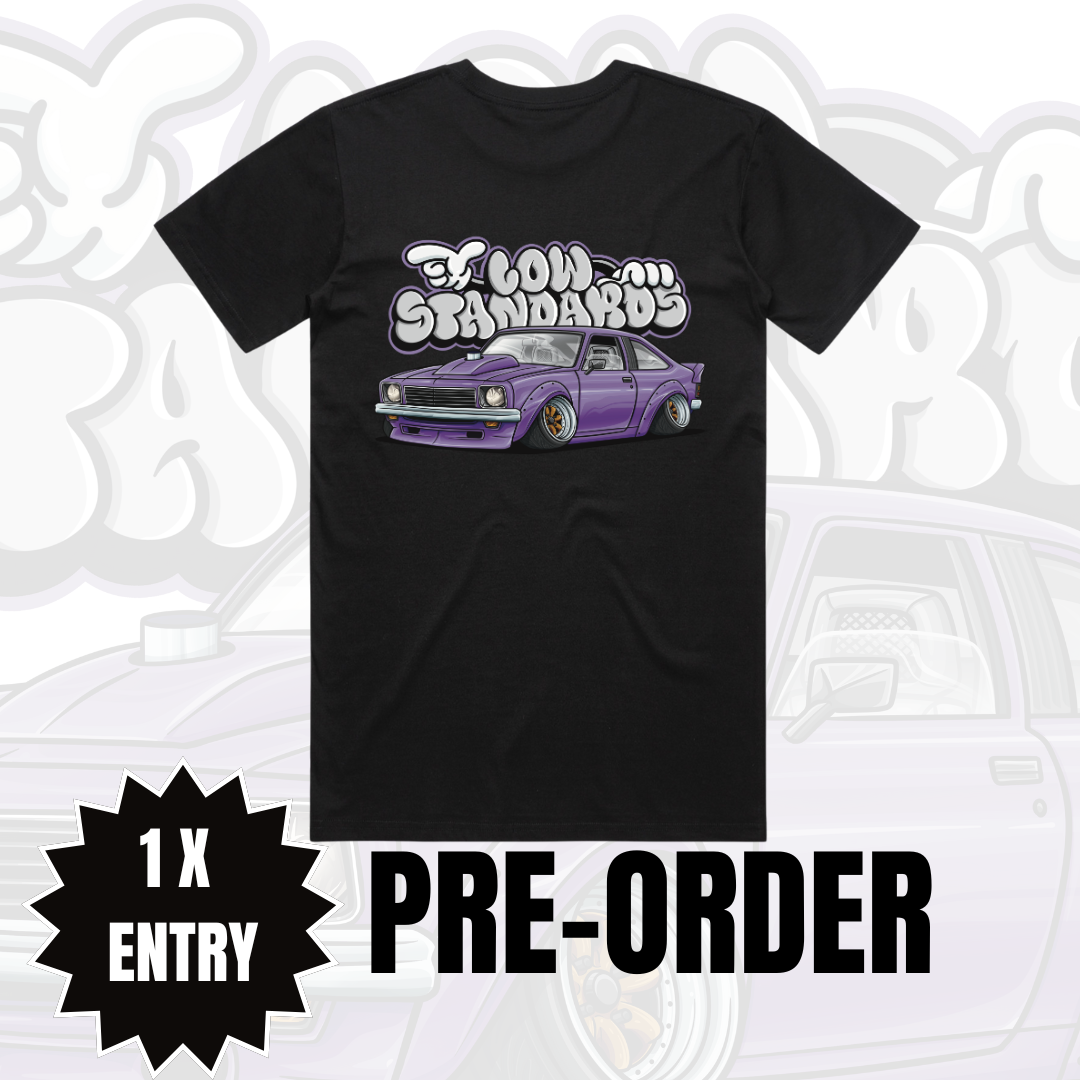 PRE-ORDER TORANA TEE - PURPLE