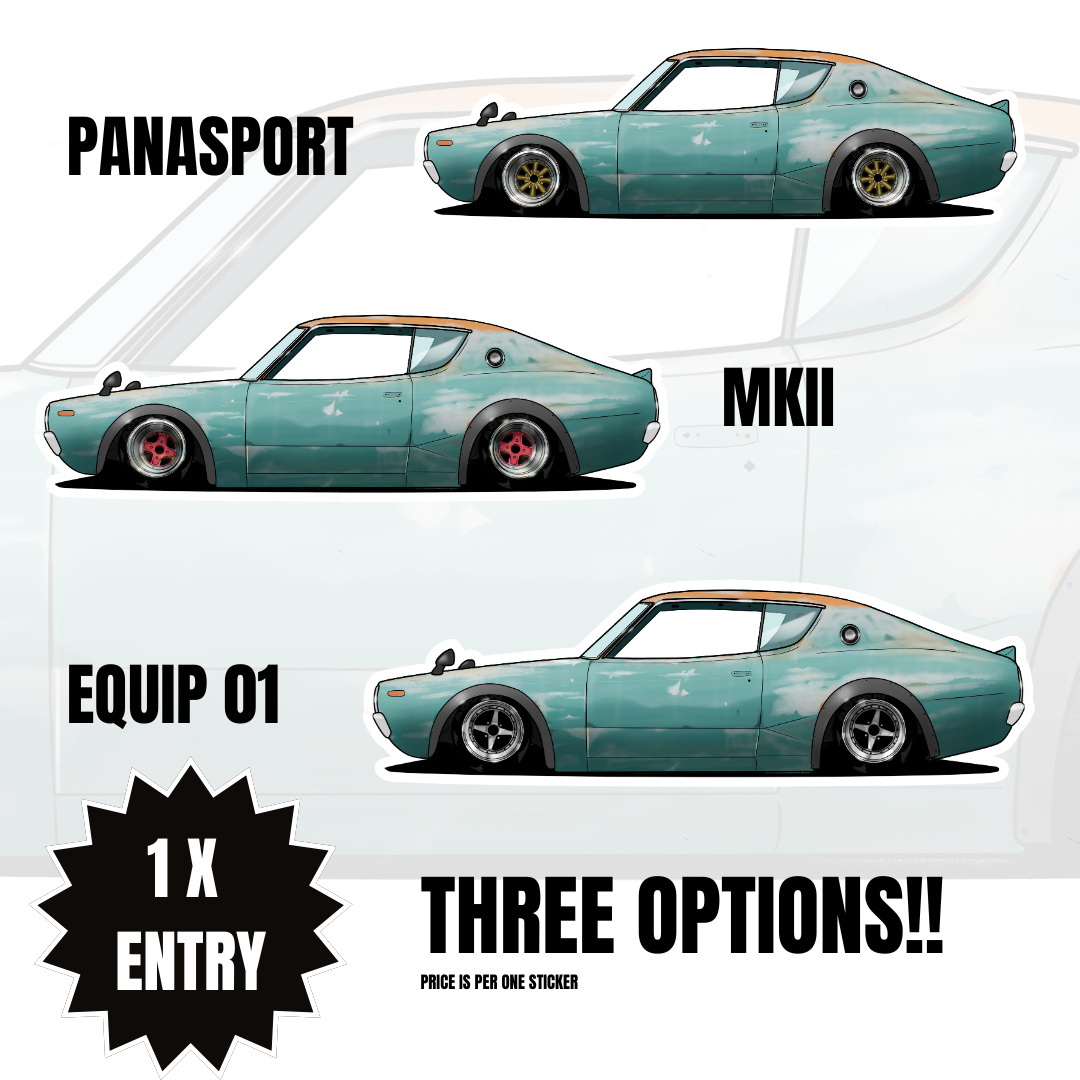 240K - STICKER - STAGE 3 - MULTIPLE OPTIONS