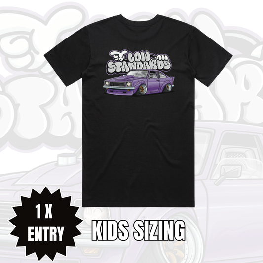 KIDS - PURPLE TORANA - TSHIRT