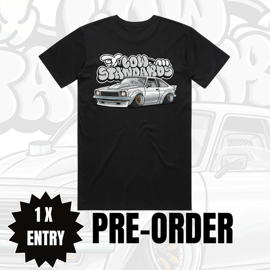 PRE-ORDER TORANA TEE - SILVER