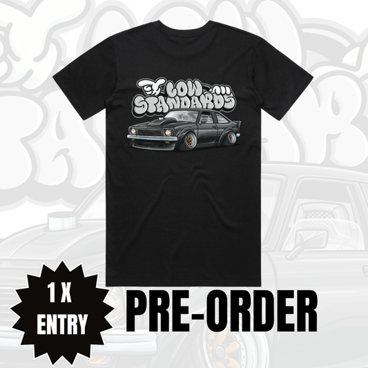 PRE-ORDER TORANA TEE - BLACK