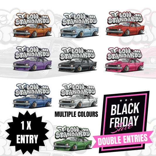 TORANA - MULTI COLOUR - STICKER