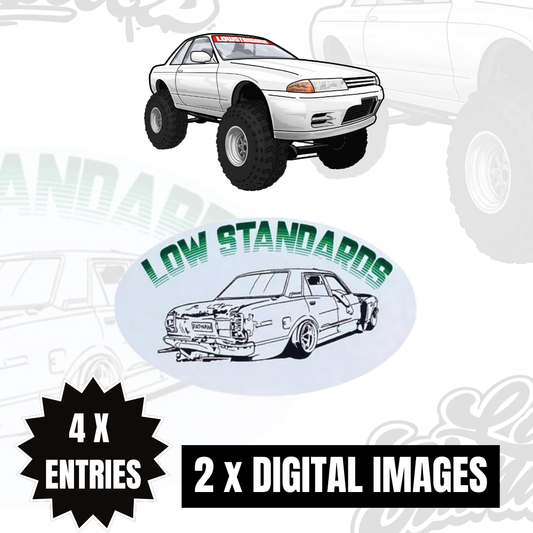 $10 DIGITAL IMAGE PACK - 4 X ENTRIES