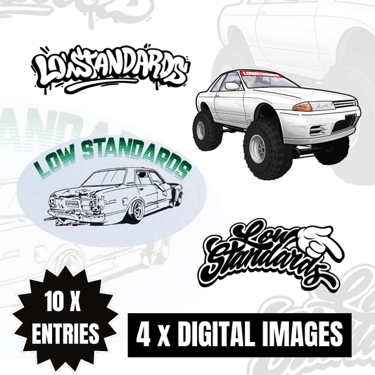 $20 DIGITAL PACK- 10 X ENTRIES