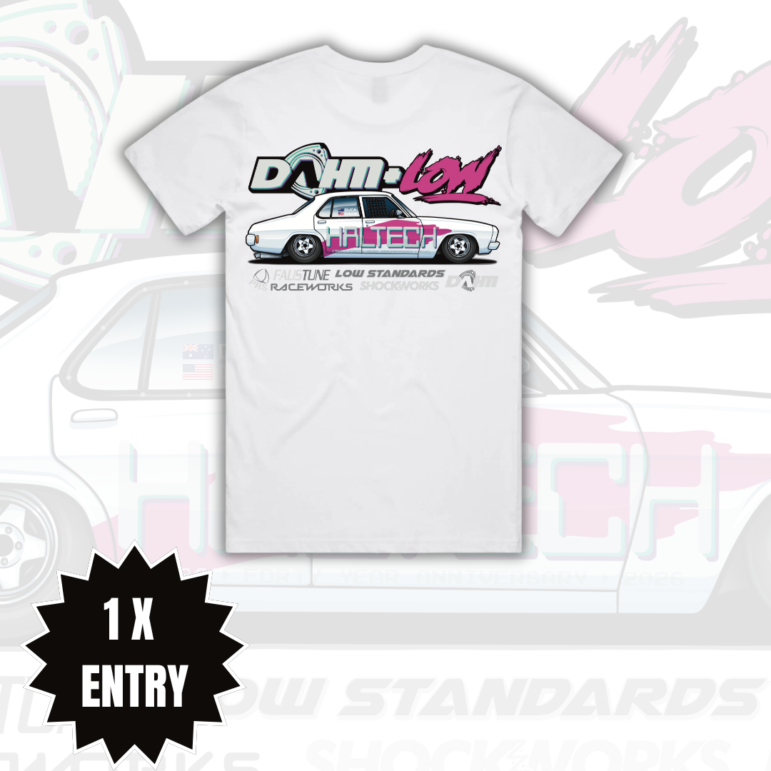 DAHM-LOW - TEE - WHITE
