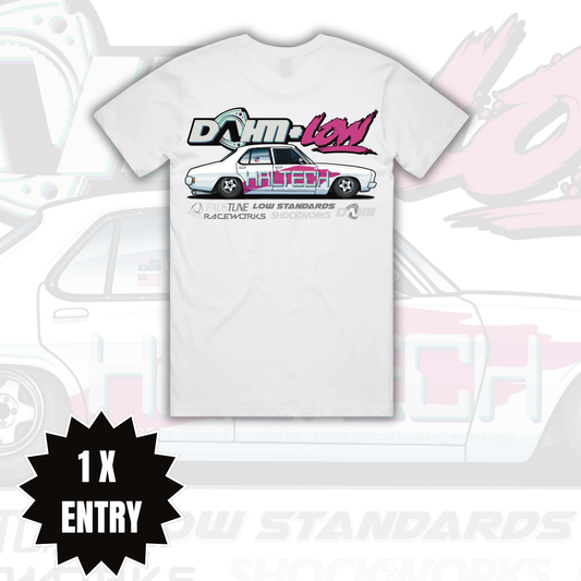 DAHM-LOW - TEE - WHITE