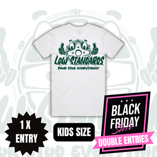 KIDS - LOW STANDARDS - GREEN - T-SHIRT