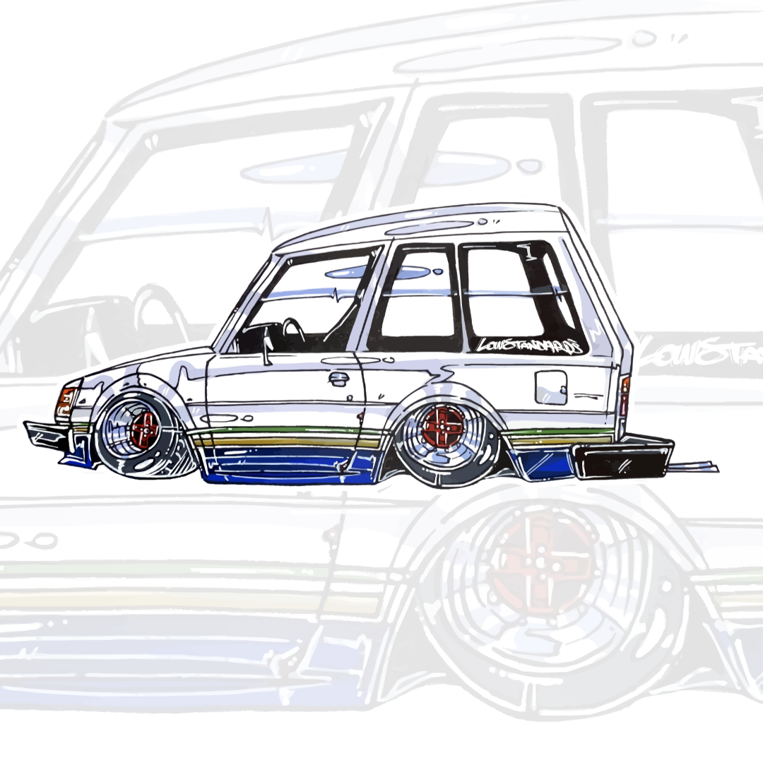 MAZDA 323 - STICKER