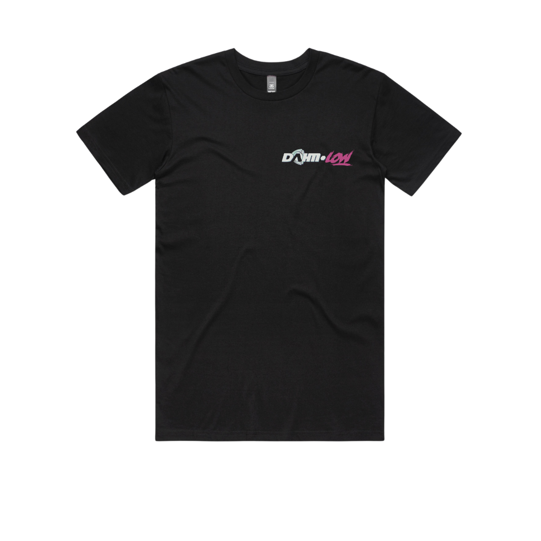 DAHM-LOW - KIDS TEE - BLACK