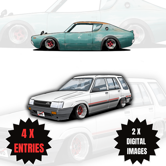 $10 DIGITAL IMAGE PACK - 4 X ENTRIES
