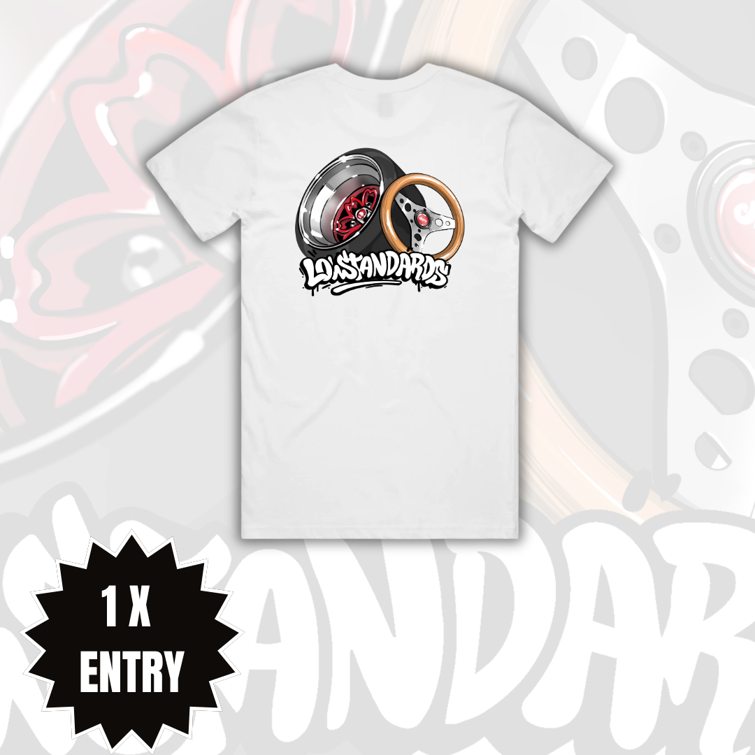 HAYASHI X JEFFS - WHITE - TEE