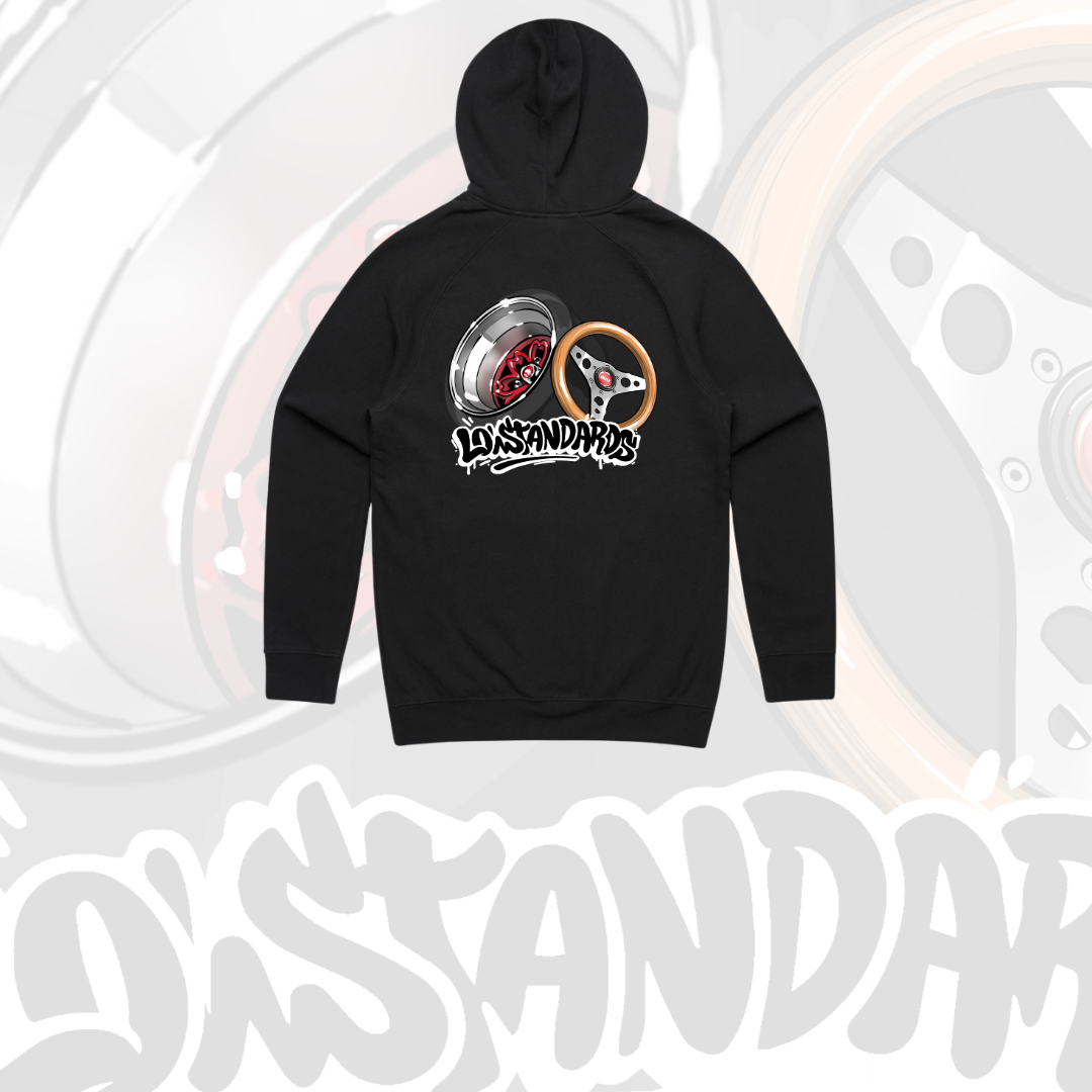 HAYASHI X JEFFS - WHEEL - HOODIE