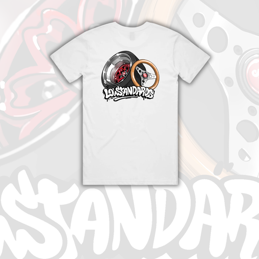 HAYASHI X JEFFS - WHITE - TEE
