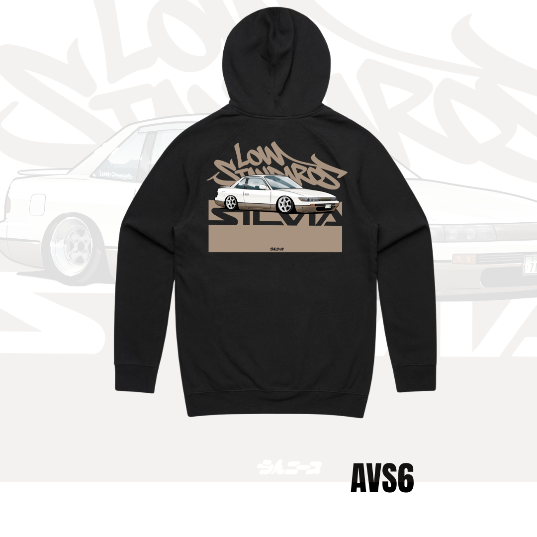 SILVIA - BLACK - HOODIE