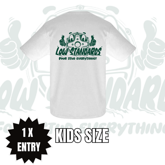 KIDS - LOW STANDARDS - GREEN - T-SHIRT