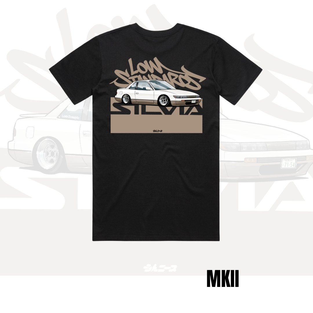 SILVIA - BLACK - TSHIRT