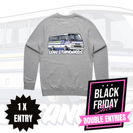 PARKWAY - GREY CREW NECK