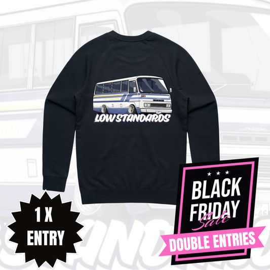 PARKWAY - NAVY BLUE CREW NECK