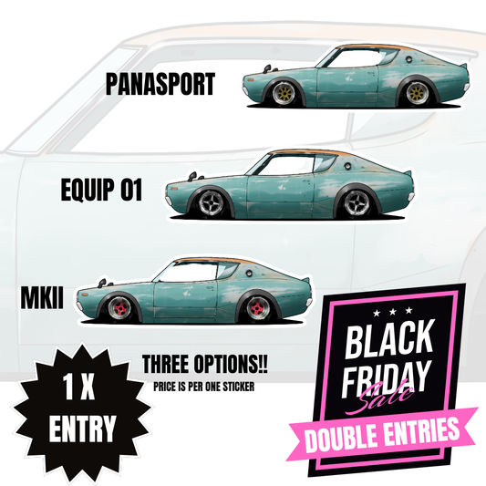 240K - STICKER - STAGE 3 - MULTIPLE OPTIONS