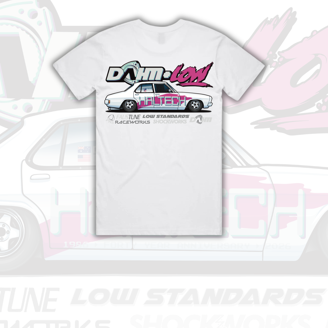 DAHM-LOW - TEE - WHITE