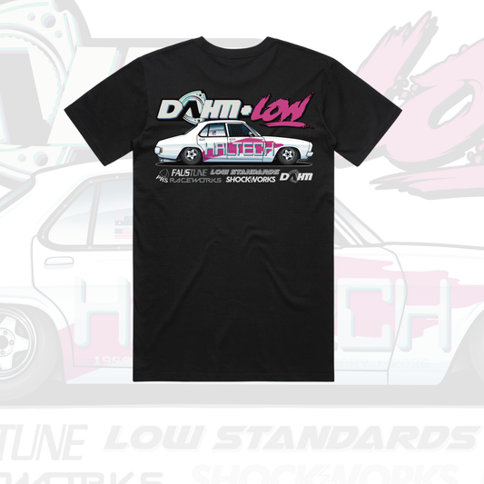 DAHM-LOW - TEE - BLACK