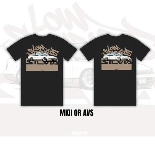 SILVIA - BLACK - TSHIRT
