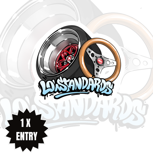 HAYASHI X JEFFS - WHEEL- STICKER