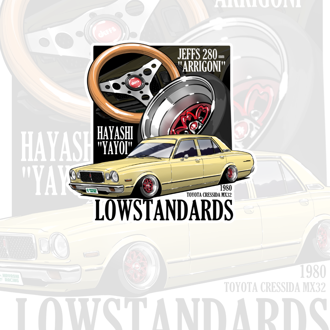 MX32 CRESIDA - WHEEL - STICKER