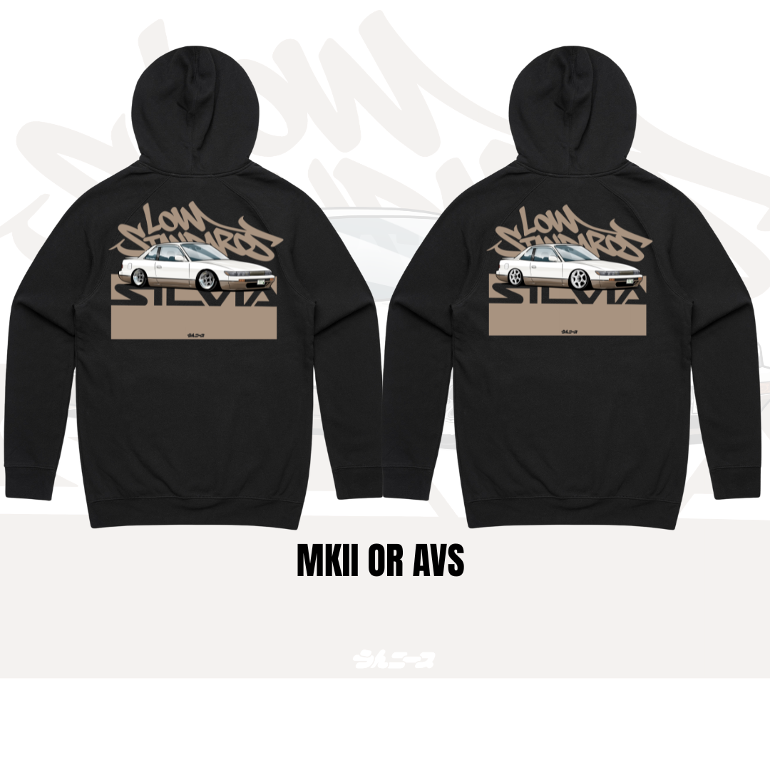 SILVIA - BLACK - HOODIE
