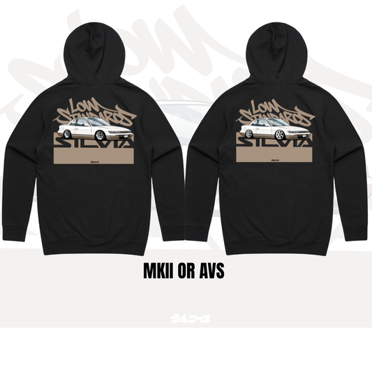 SILVIA - BLACK - HOODIE