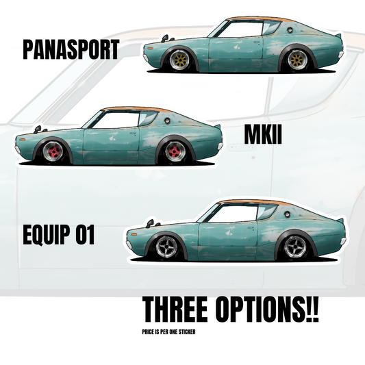 240K - STICKER - STAGE 3 - MULTIPLE OPTIONS