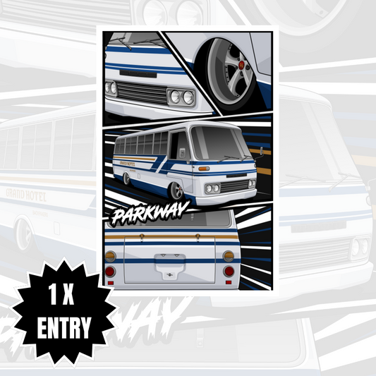 PARKWAY MANGA - STICKER