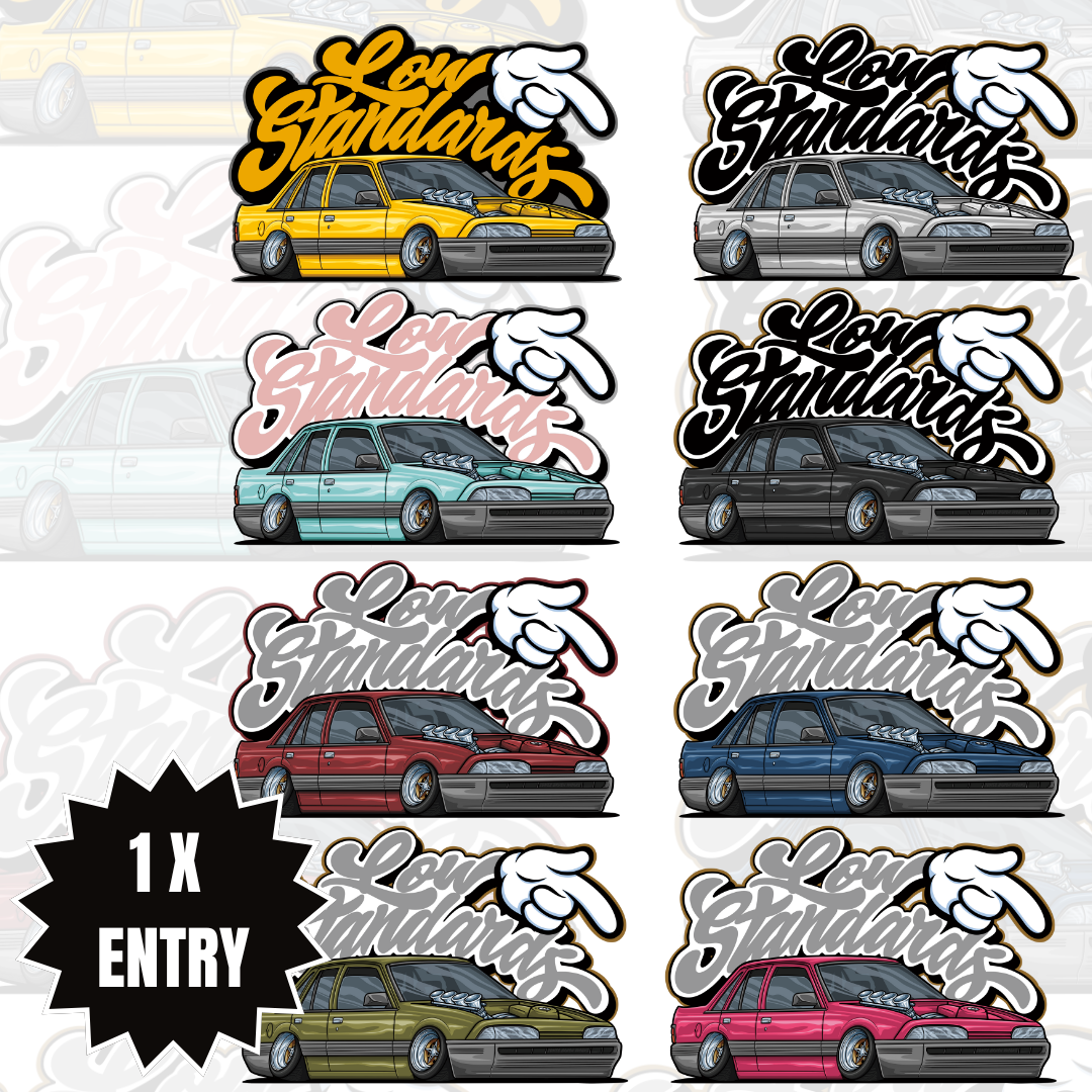 VL - MULTI COLOUR - STICKER