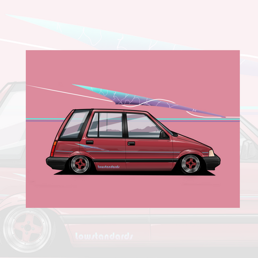 HONDA CIVIC SHUTTLE - POSTER