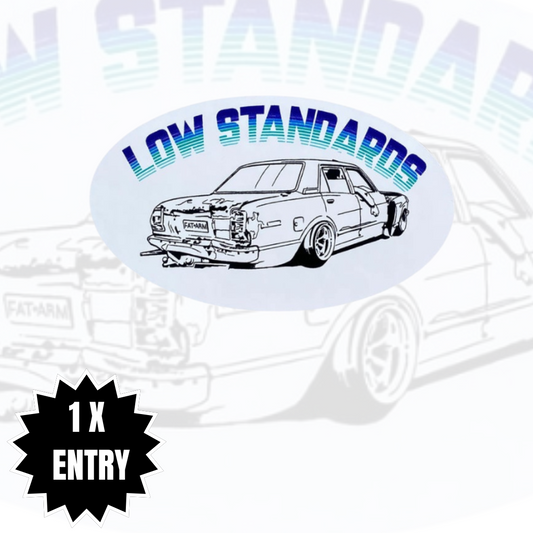 CRESSIDA - OVAL- STICKER