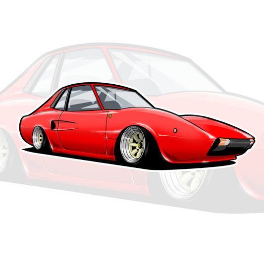 FERRARI - STICKER