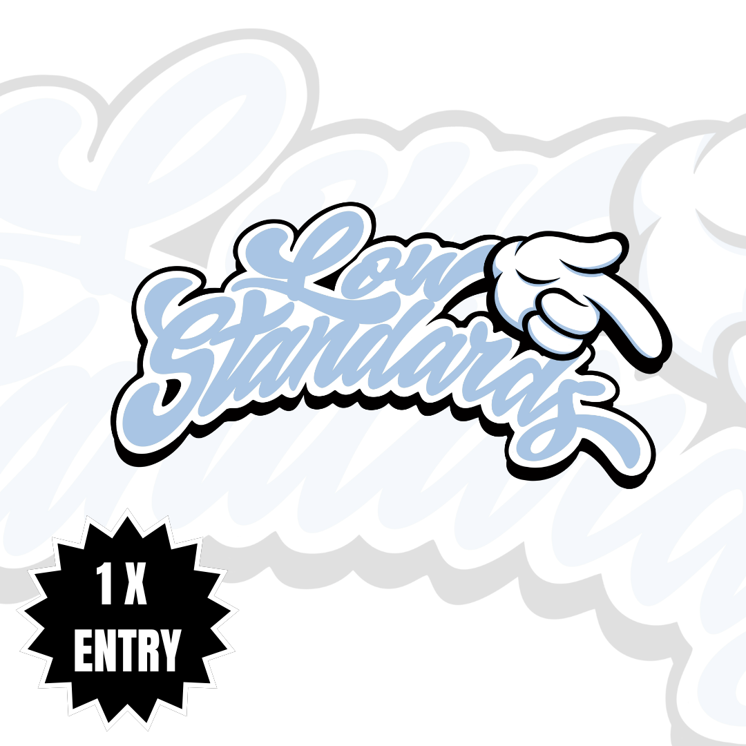LOW STANDARDS - HAND - STICKER
